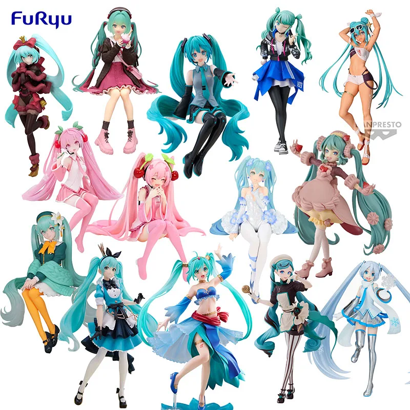 Фигурки Hatsune Miku Bandai 14-18 см