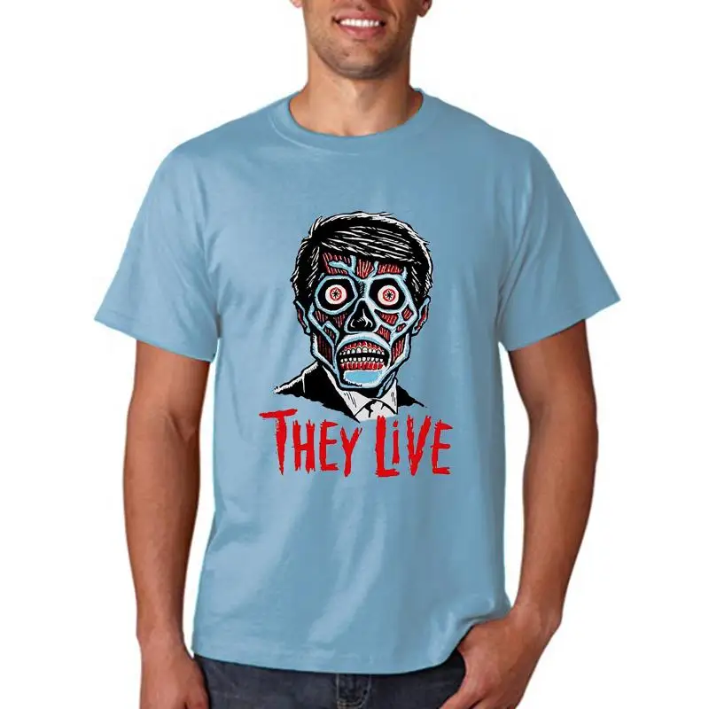 

They Live T Shirt 1980 Film Movie Vintage Graphic Tee Shirt