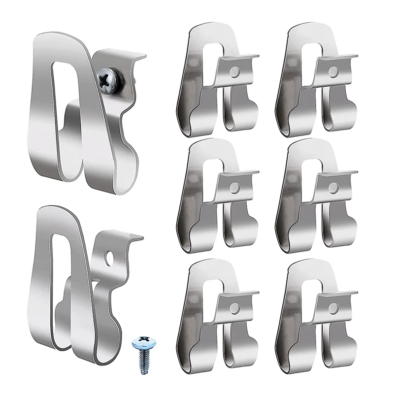 

Replacement Belt Clip Hook Stainless Steel Driver Belt Clip Drill Clip Hook Tool With For Hammer Drill Tools