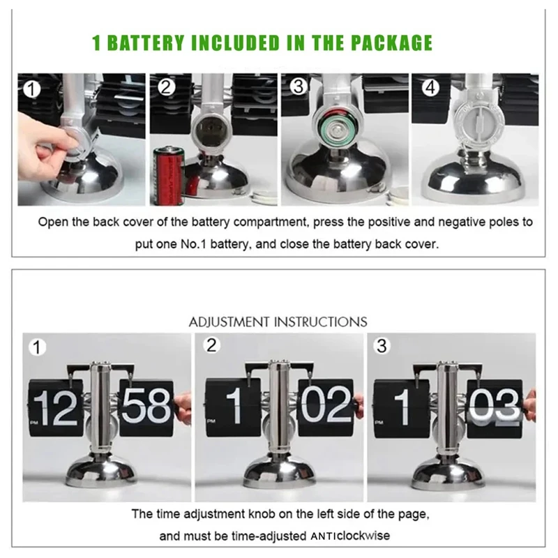 Автоматические часы с функцией вращения страниц высокотехнологичные подходят