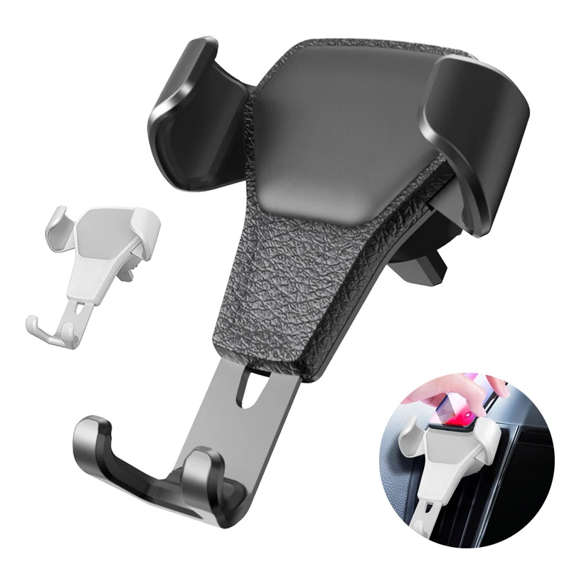 

Universal Car Holder for Phone Air Vent Clip Mount Mobile Cell Stand Smartphone GPS Support for IPhone 13 12 Xiaomi Samsung
