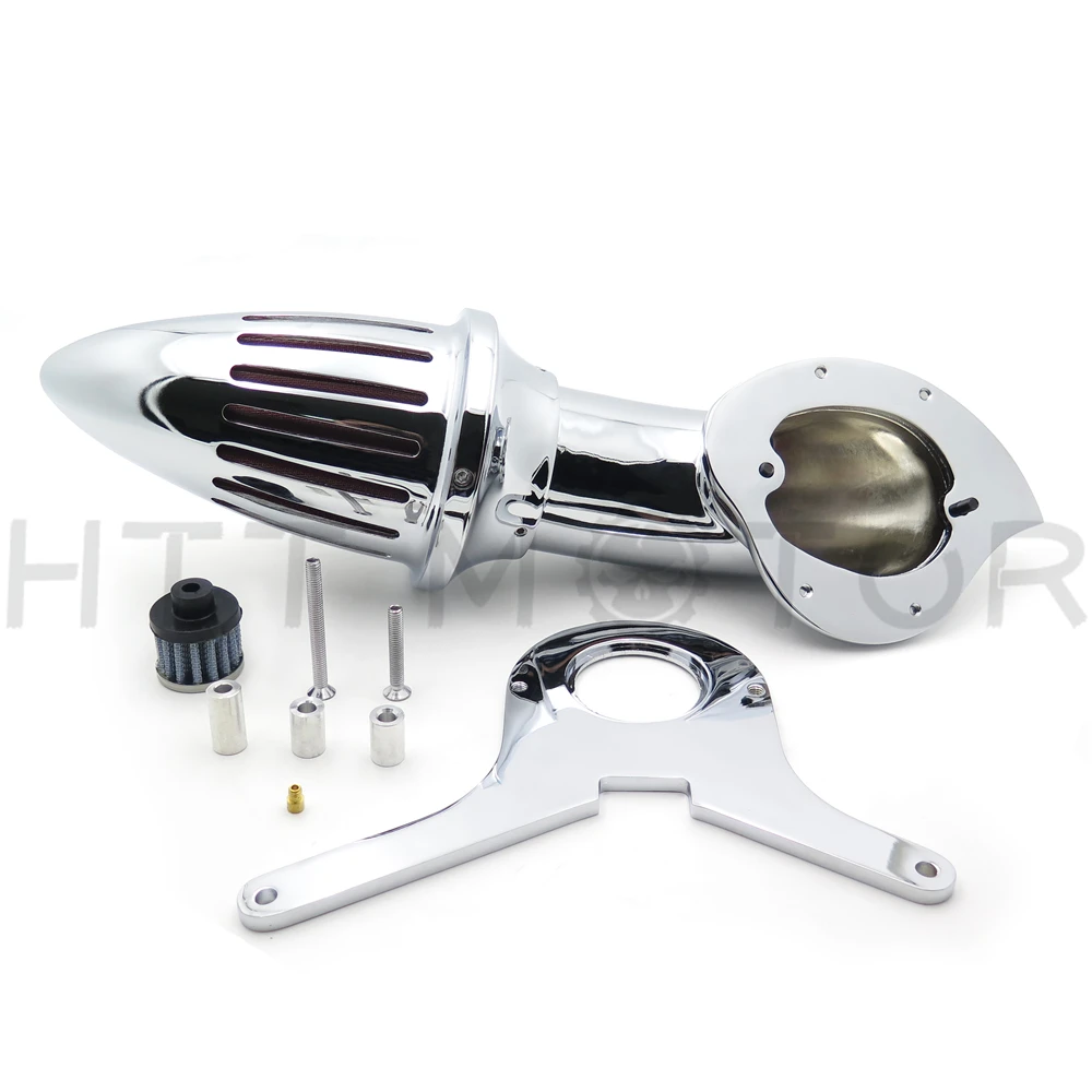 Aftermarket  Motorcylce Parts Spike Air Cleaner Kits Filter For Honda Shadow Aero 750 Vt750 Intake 1986-2012 Chrome BLACK