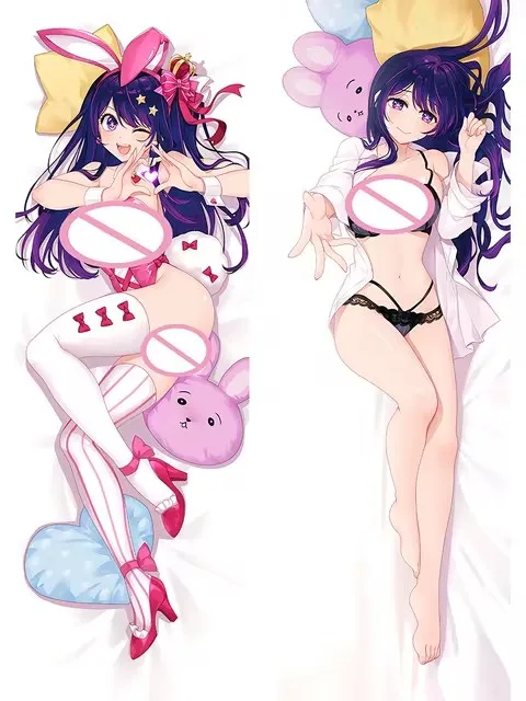 Подушка Dakimakura Oshi No Ko Hoshino Ai декоративная объемная двухсторонняя наволочка для