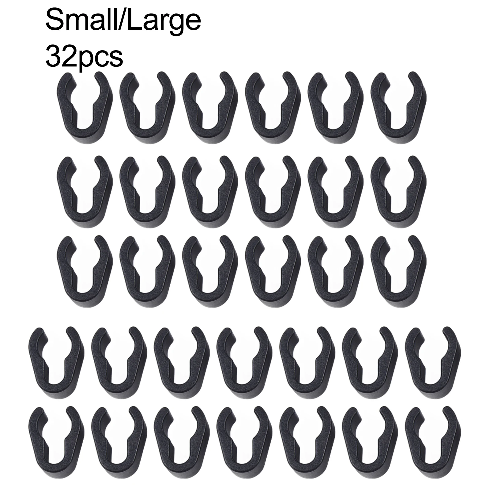 32 шт. кабельные зажимы подставка для микрофона кабеля пластиковое крепление