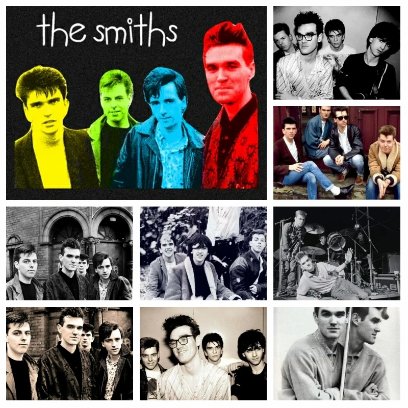 The Smiths Band Diamond Painting Accessories British Rock Music Star Cross Stitch Embroidery Picture Mosaic Craft Bedroom Deco