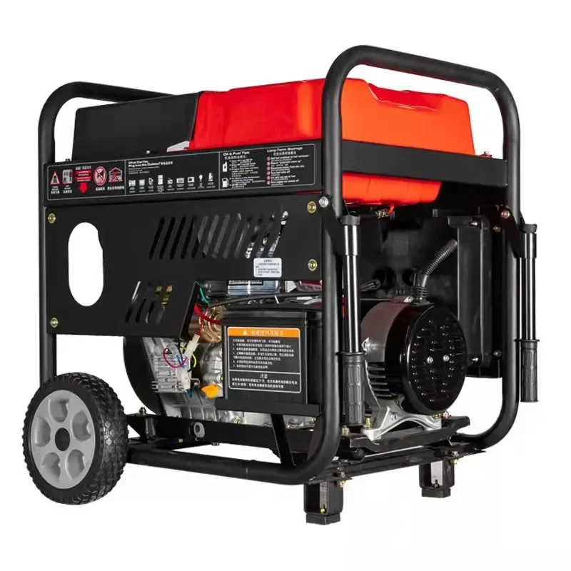 Дизельный генератор 3 кВт 5 однофазный уличный 6 8 небольшой 220 В 380