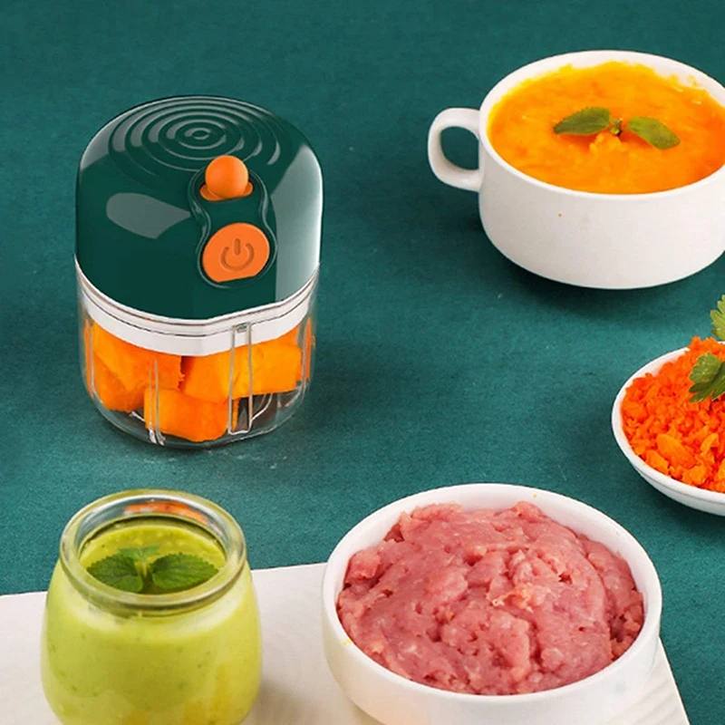 Новый Электрический измельчитель чеснока мини портативный кухонный комбайн для