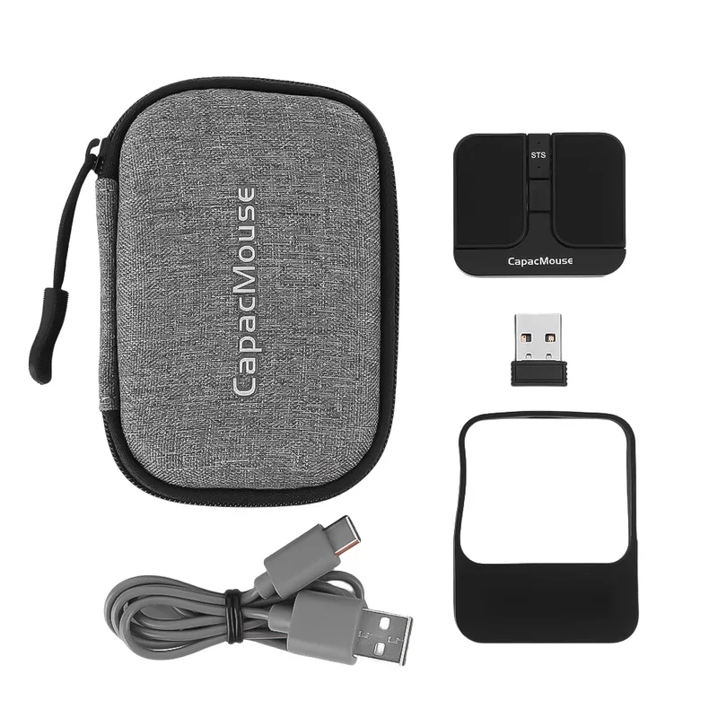 Портативная бесшумная мышь 3 режима BT 5 2/2 4G/USB мини-емкостная регулируемых точек