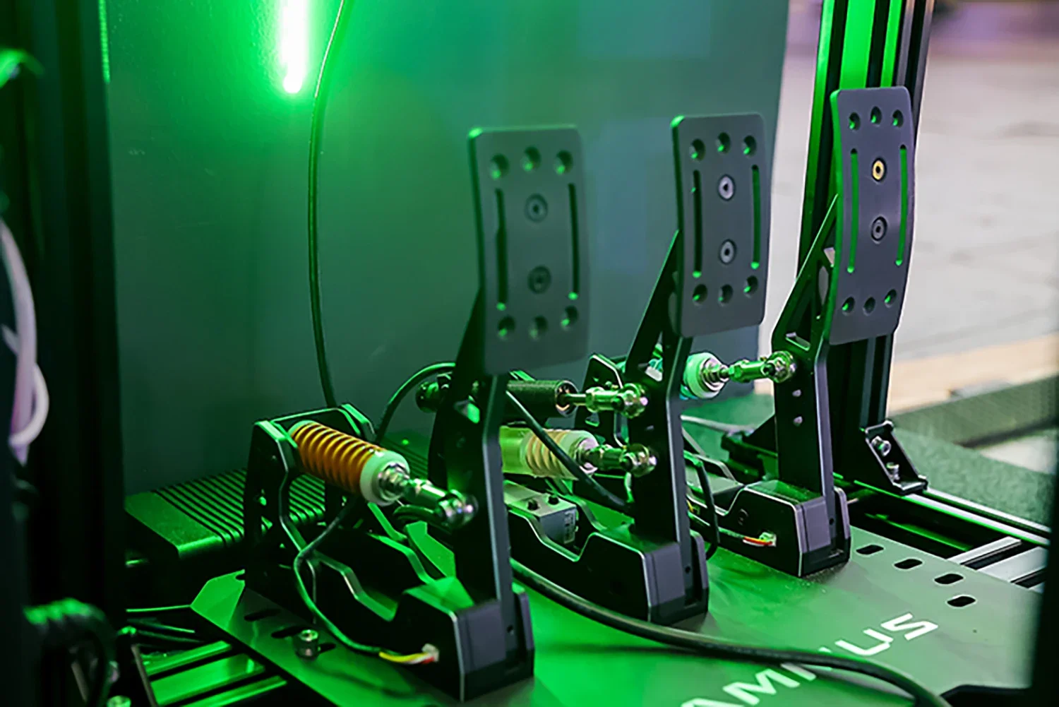 Педали для гоночного симулятора вождения CAMMUS игровые педали руля алюминиевые