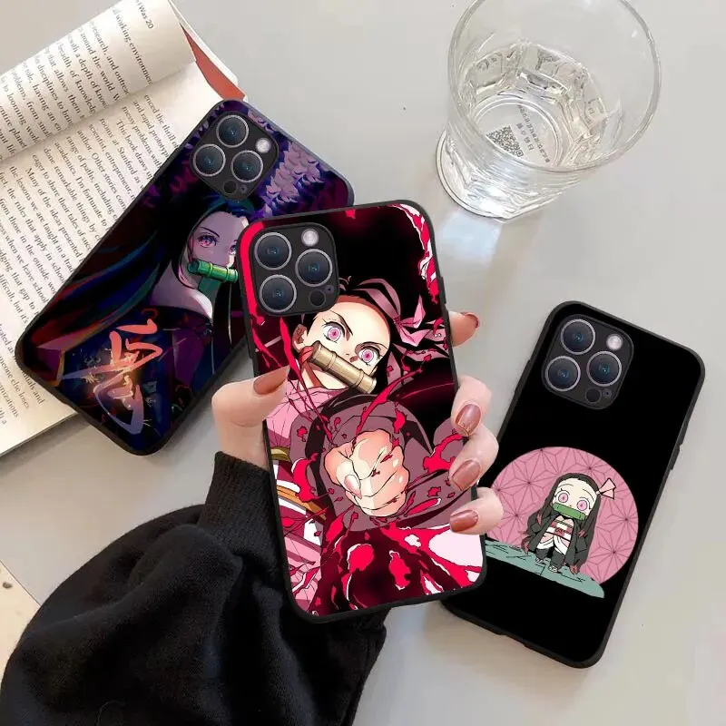 KP-53 Nezuko Kamado мягкая силиконовая модель для VIVO Y71 Y81 Y81S Y81I Y91 Y93 Y95 Y91C V21 V21e Y73 Y10 Y76 Y15A Y15S