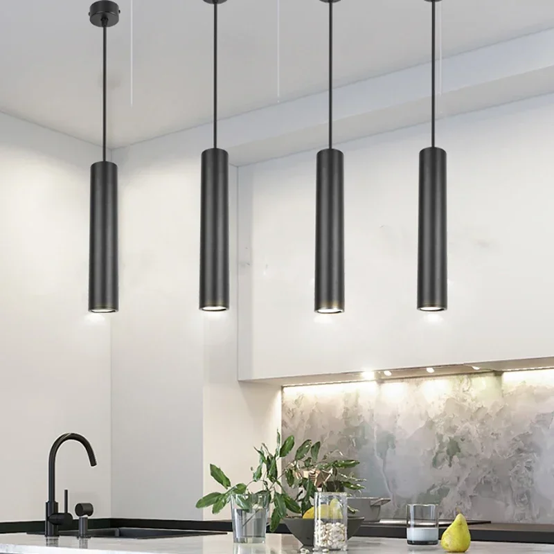 Светодиодные подвесные светильники люстра для кухни столовой 110-265 В потолочный