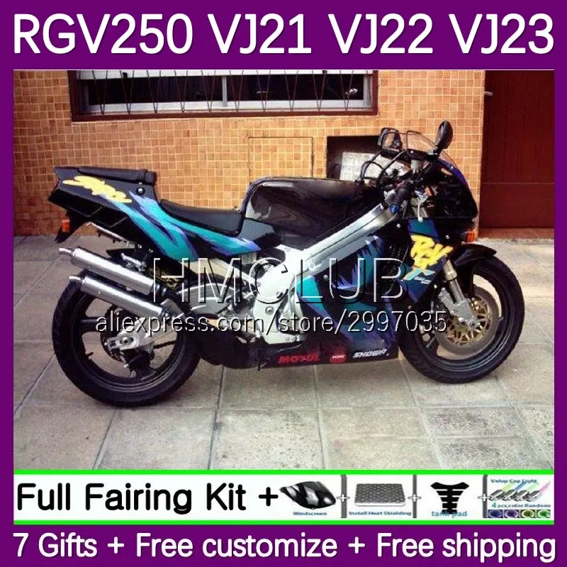

Корпус для SUZUKI SAPC VJ21 RGV250 VJ 21, корпус 50No.25, черный, в наличии, Φ 1988 1989 RGV 250 RGVT250 88 89 обтекатели