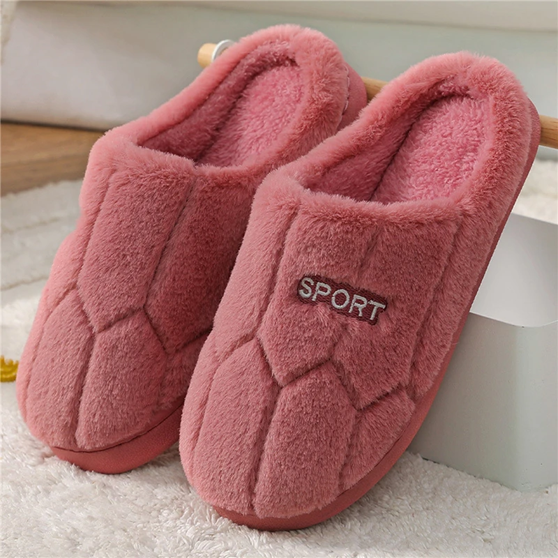 

Women Winter Home Slippers Cartoon Cat Shoes Non-Slip Soft Winter Warm House Slippers Indoor Bedroom Lovers Couples