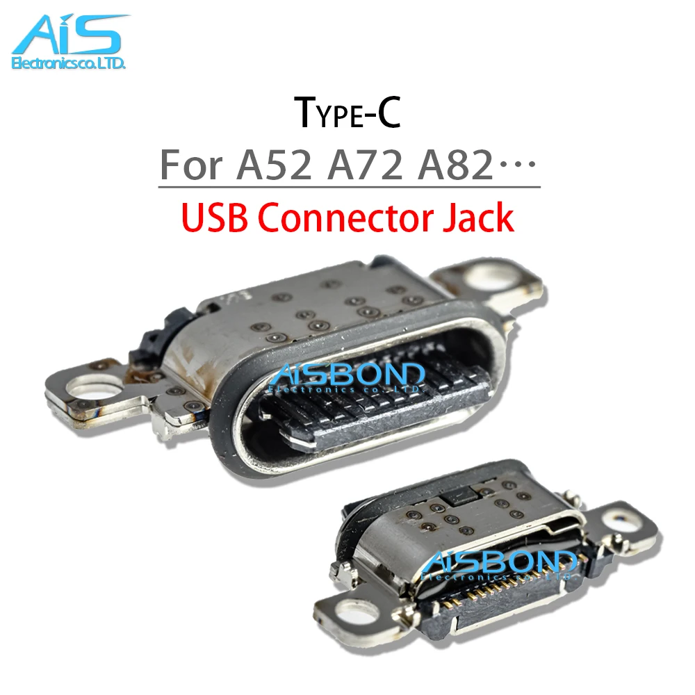 

10Pcs/Lot USB Charging Port Jack socket charger Connector dock For Samsung Galaxy A52 A525 A526B A72 A725F A725M A82 5G A826S