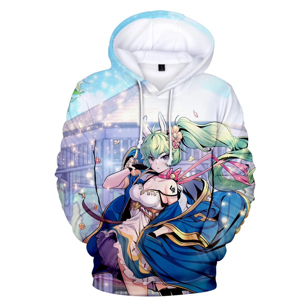 

New Guardian Tales Female Knight & Princess 3D Hoodies Sportswear Kids Hooded Women/Men Hooded Boy/g 100-4XL Oversized