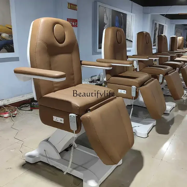 Электрическая Косметическая кровать медицинская косметика пластиковая