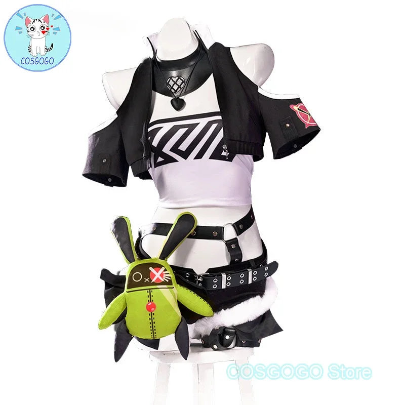 COSGOGO Game Zenless Zone Zero Николь Демара Косплей Костюм Рождество Новый год костюмы для