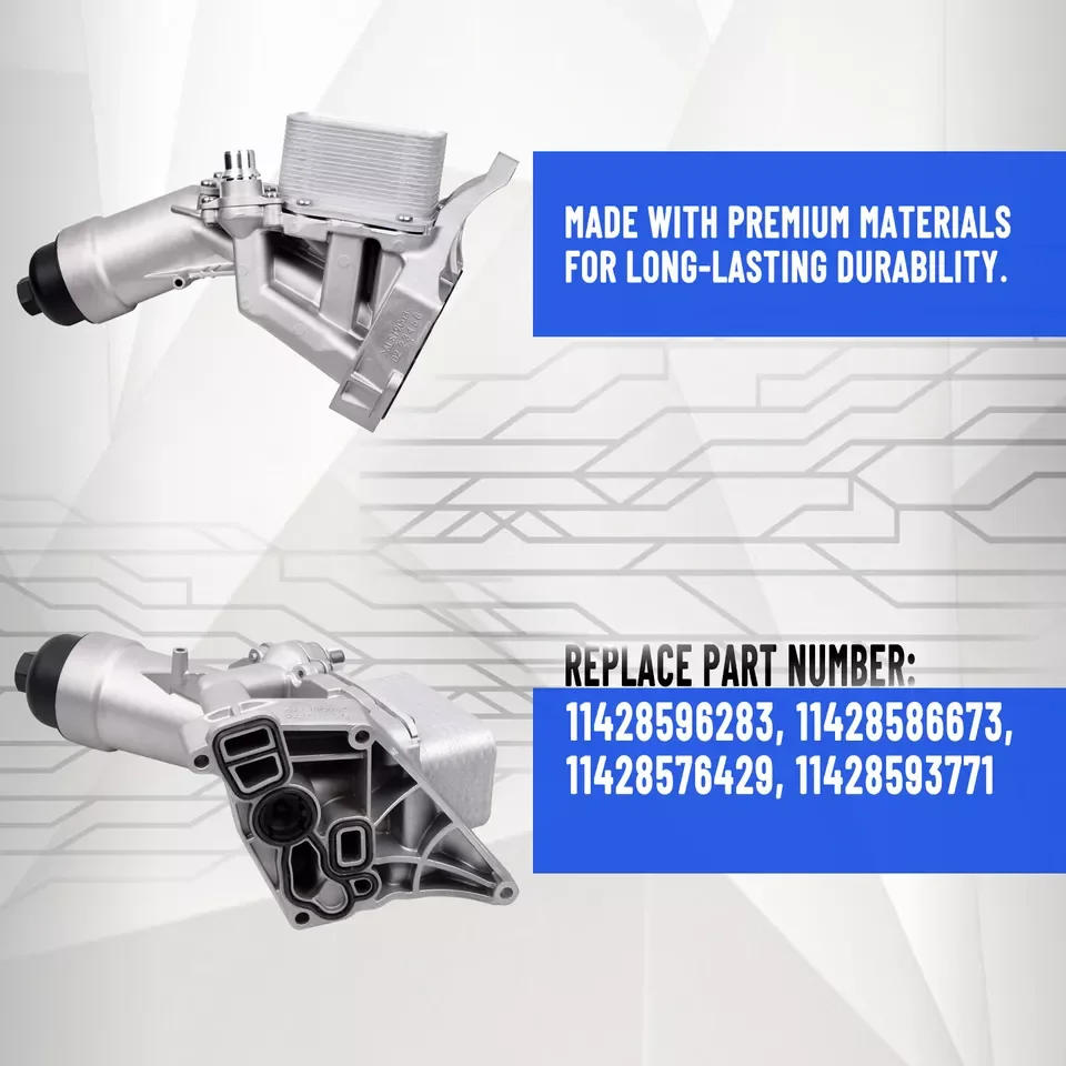 Корпус масляного фильтра двигателя 11428596283 для BMW 230i 320i 330e 330i 430i 530i 530e X3 F20 F22 11428576429
