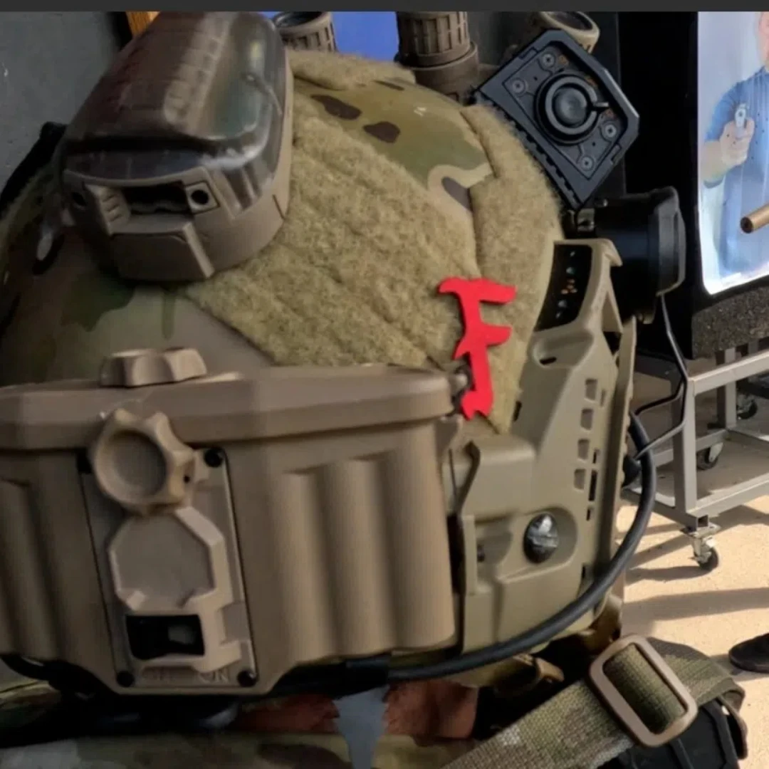 Противотуманная повязка на руку F тактическая нашивка с лазерной резкой