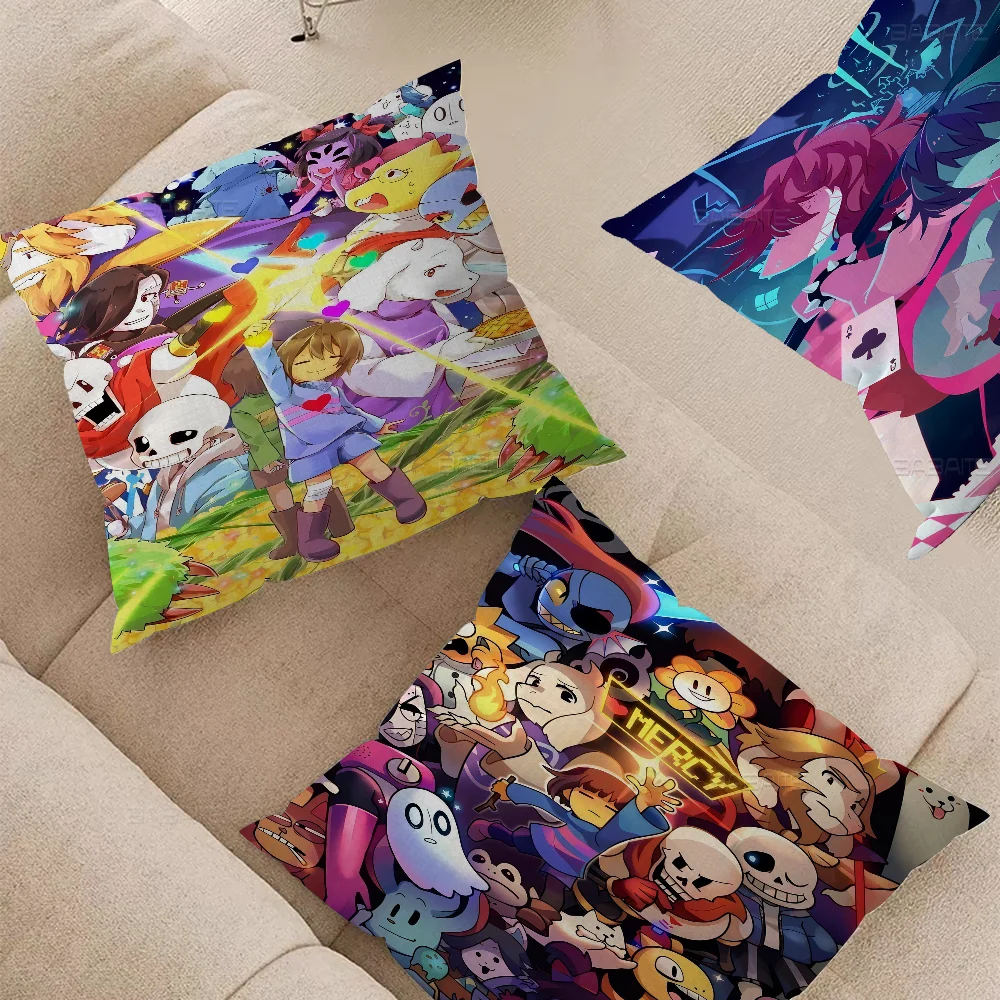 Аниме дизайн игры Undertale Stitch Lucky Dragon наволочка для дивана украшение дома и комнаты