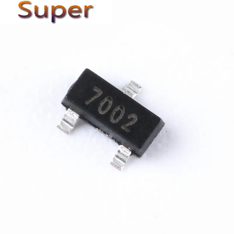 

100pcs/lot 2N7002 702/7002 MMBT7002 SOT-23