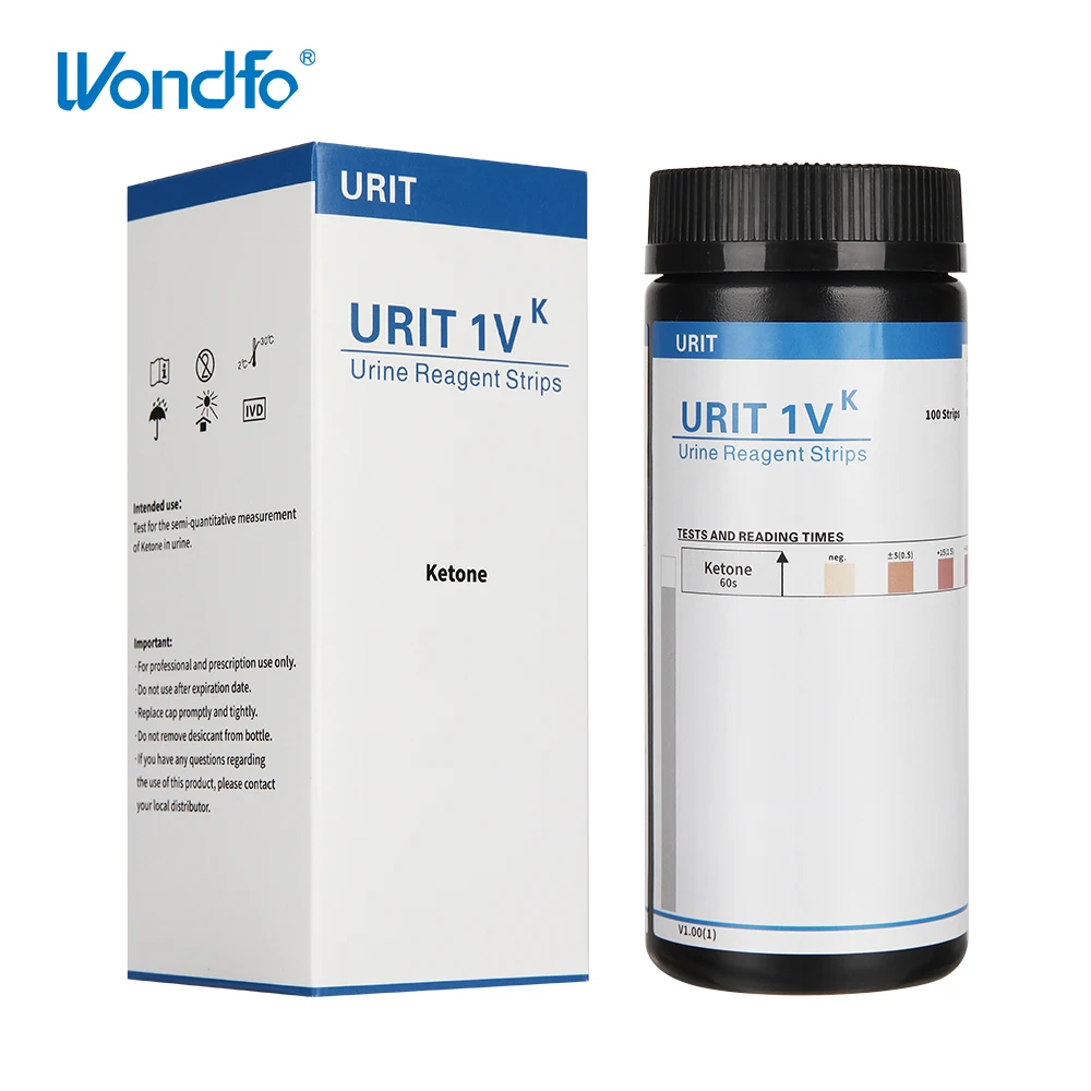 

100pcs Urinary Ketone Strips Urine Analysis Keto Strips Healthy Diet Body Tester Weight Lose Analysis Keto Strips