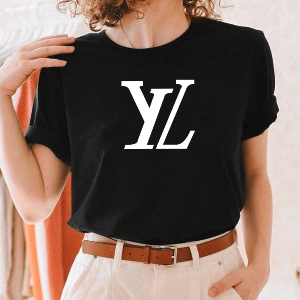 

New Summer Crewneck Short Sleeve Top's Fashion Simple Streetwear 2023 Women's Oversized T-shirt's 3D Printed Women's Clothing