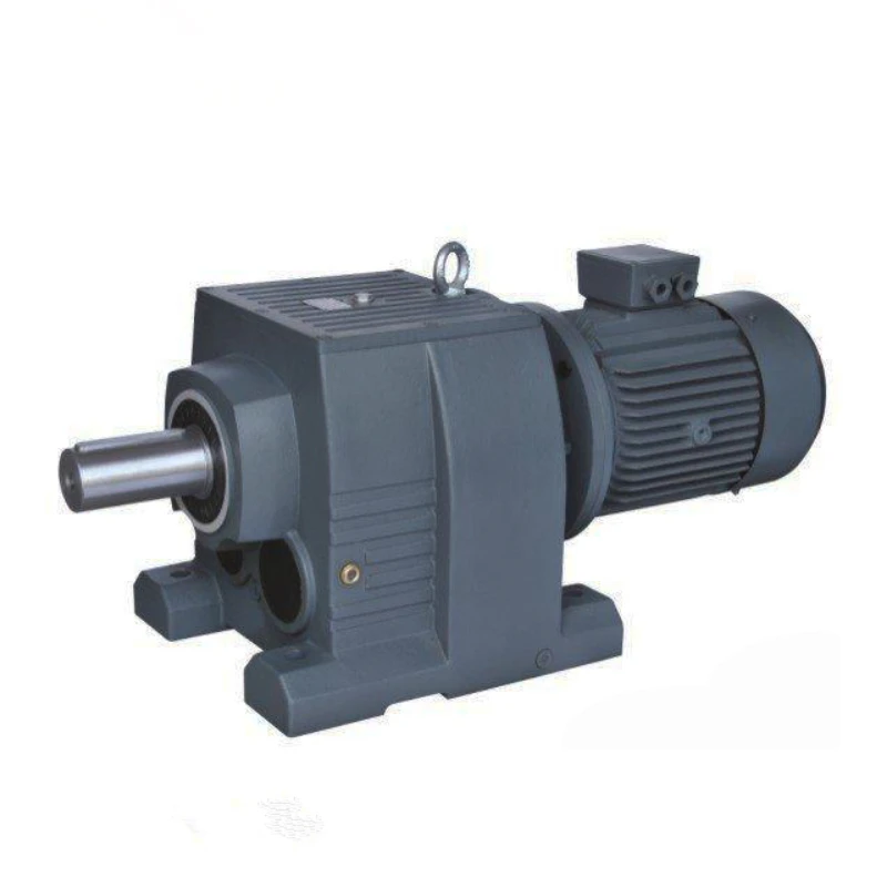 

Solid Shaft Output R Series 20:1 30:1 Ratio Reduction Gearbox Reducer