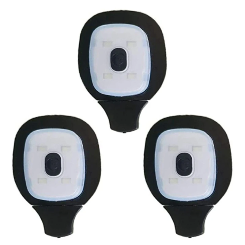 

3X USB Rechargeable LED Beanie Cap, Hands Free Flashlight, Easy Install Quick Release Headlight Beanie Replace The Lamp