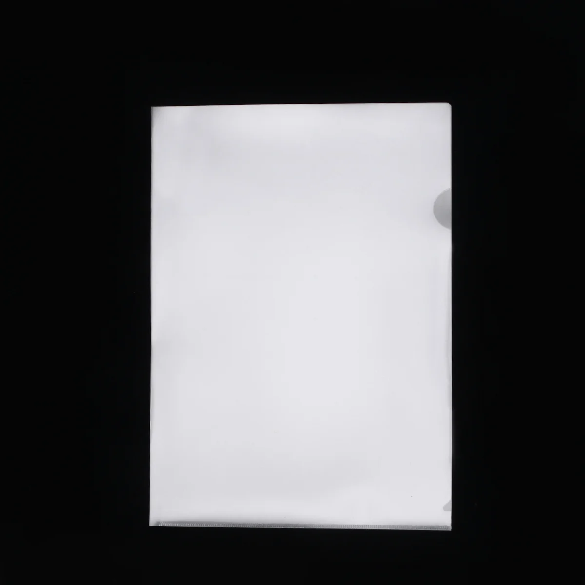 

30pcs A4 Clear Document Folder Transparent Project Pockets- Type Expanding File Folder Paper Sleeve Holder ( White )