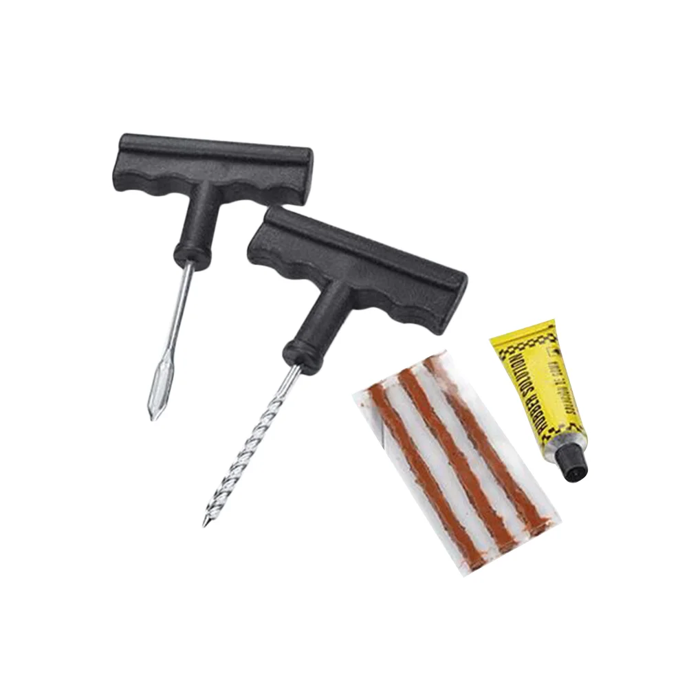 

6pcs Car Tire Repair Kit TrailerTire Repair Kit ATV Tire Repair Kit Truck Tire Repair Kit Puncture Plug Repair Tool