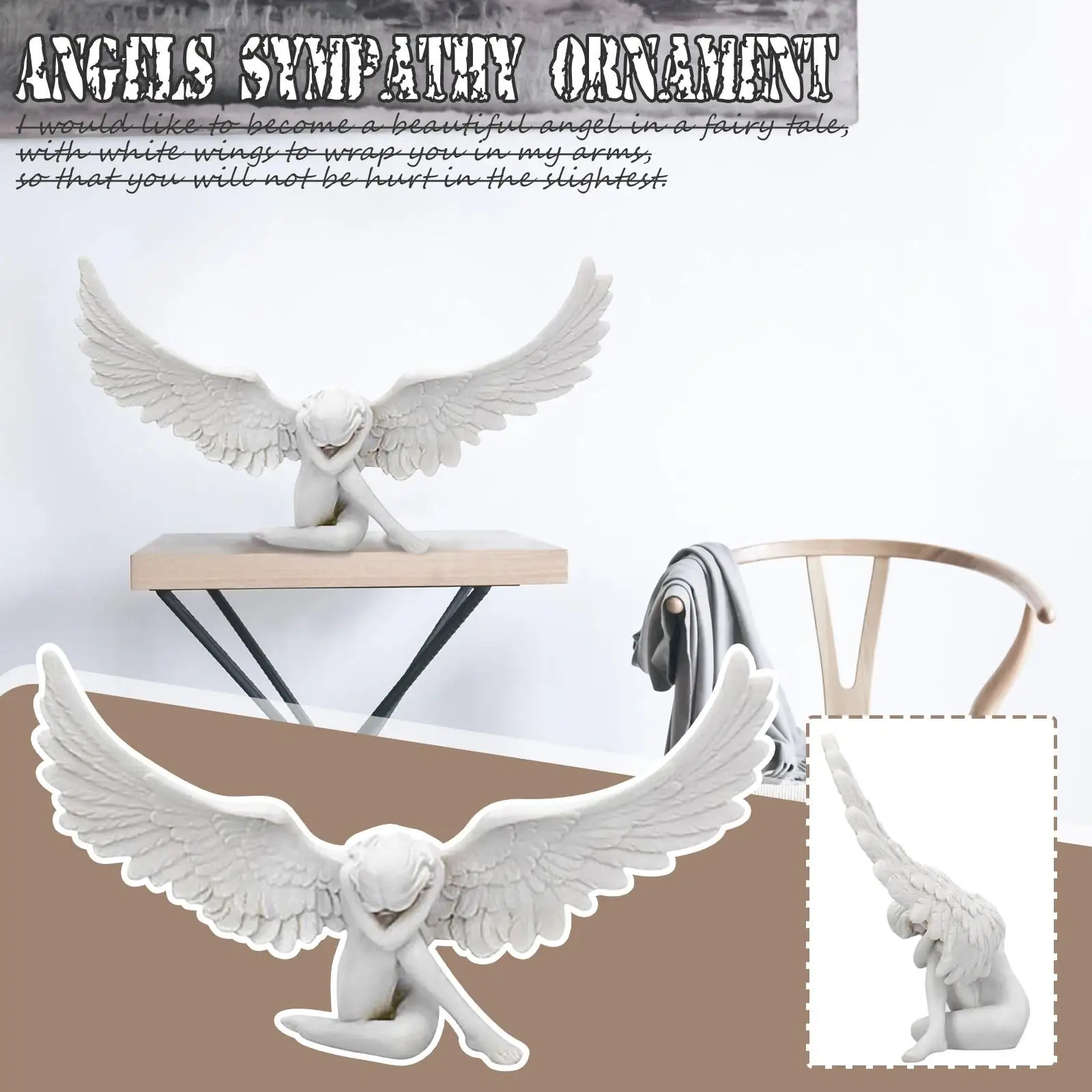 

Angels Sympathy Ornament Heavenly Angel Figurine Angel Ornament Statue