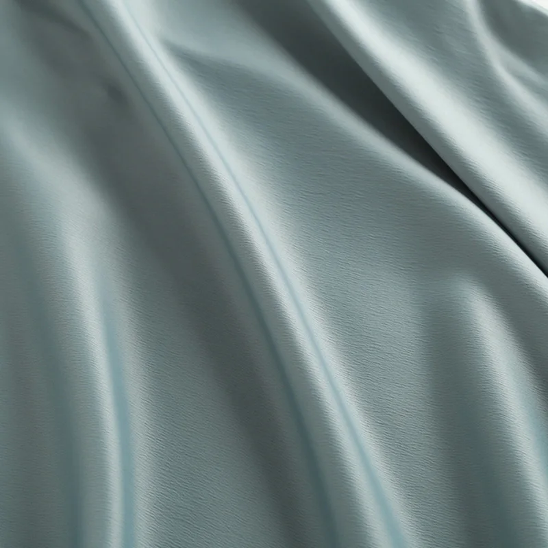 Юбка Женская средней длины модная атласная элегантная длинная юбка с завышенной