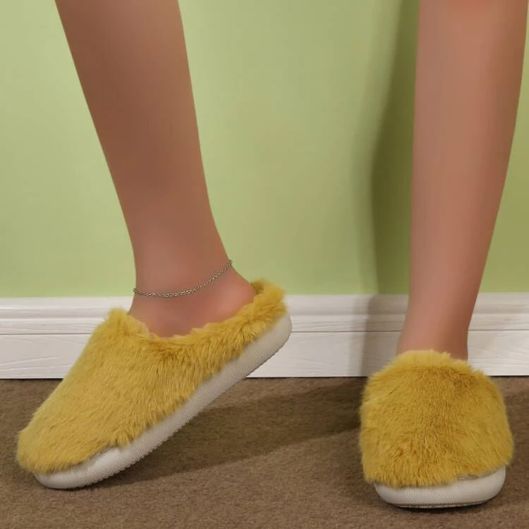 

Новинка 2022, зимняя фотография, Женская фотография интерьера, противоскользящий теплый домашний хлопок, теплые плюшевые сланцы для спальни