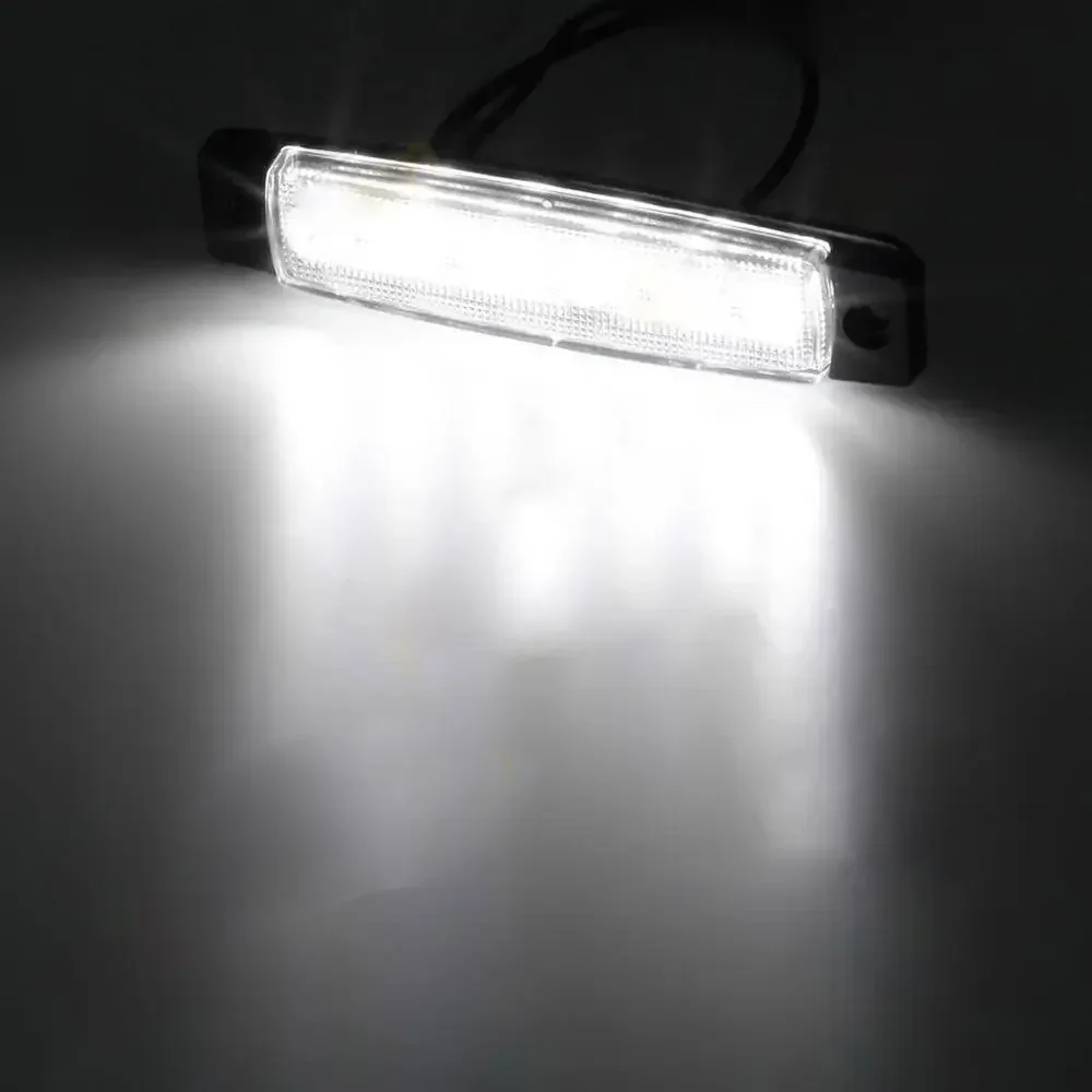 

Автомобильные внешние фонари LED 12 В/24 В 6 SMD LED Автомобили Автобус Грузовик Грузовик Боковой габаритный индикатор Низкий прицеп Задний сигнальный фонарь