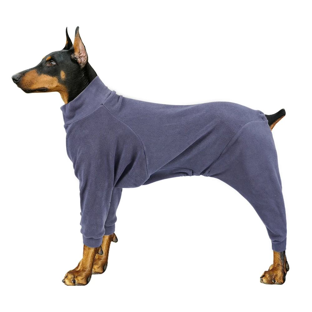 

Costume Pet Winter Medium Elasticity For Pajamas Dog Jumpsuit Dogs Labrador Doberman Clothes Warm Coat Dog Pajamas Large