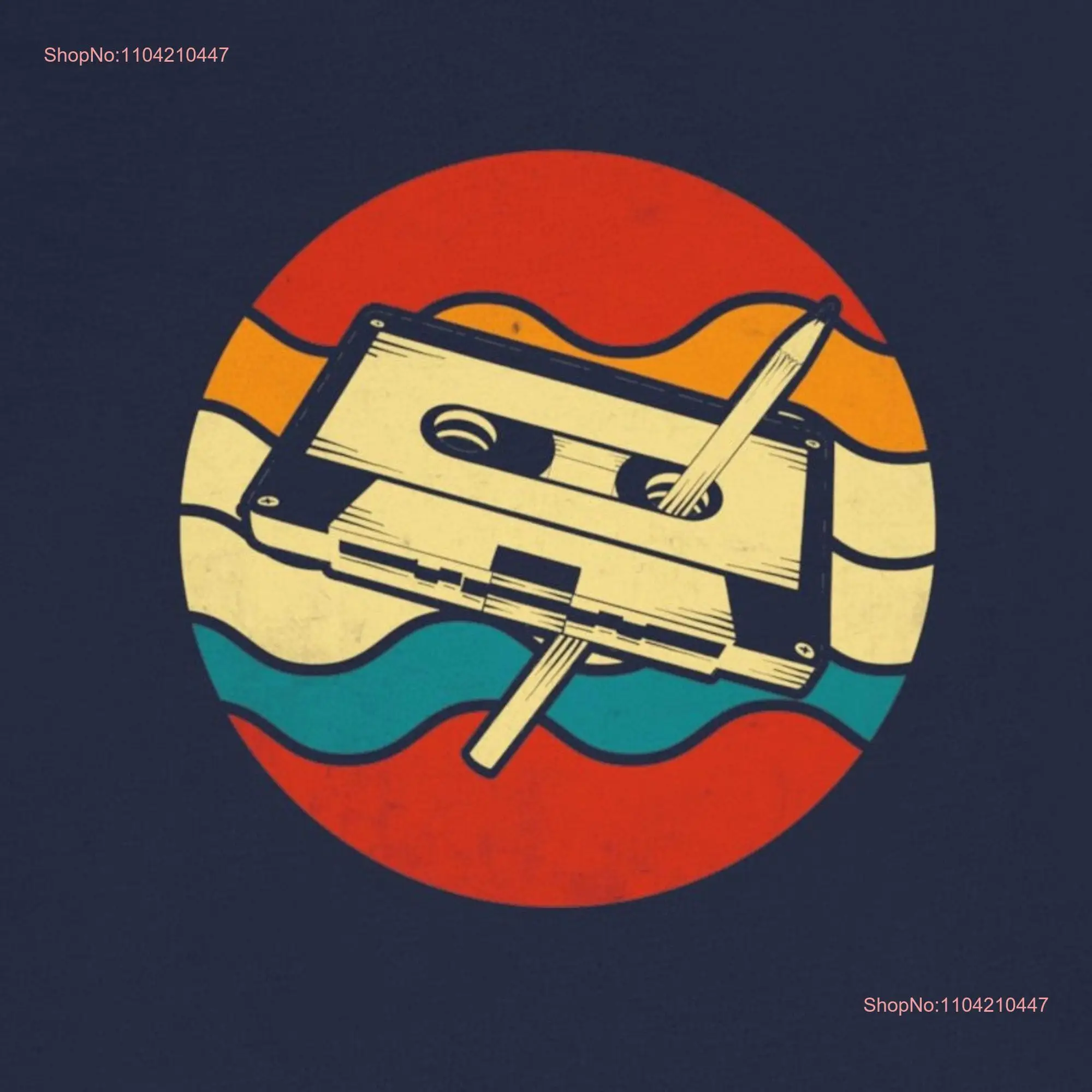 Винтажная мягкая футболка с кассетной лентой 80-х годов длинные или короткие