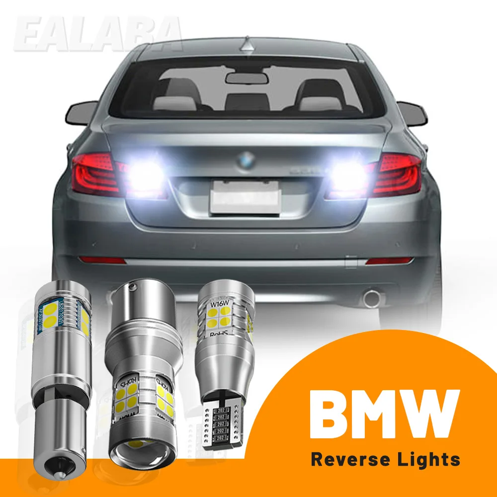 Фото 2 шт. светодиодных ламп заднего хода 1156 P21W W16W T15 921 H21W Canbus для BMW E81 E88 E82 E87 E92 E90 E91 E60 F90 F11 G31 1 3 5 6 7 серий №1