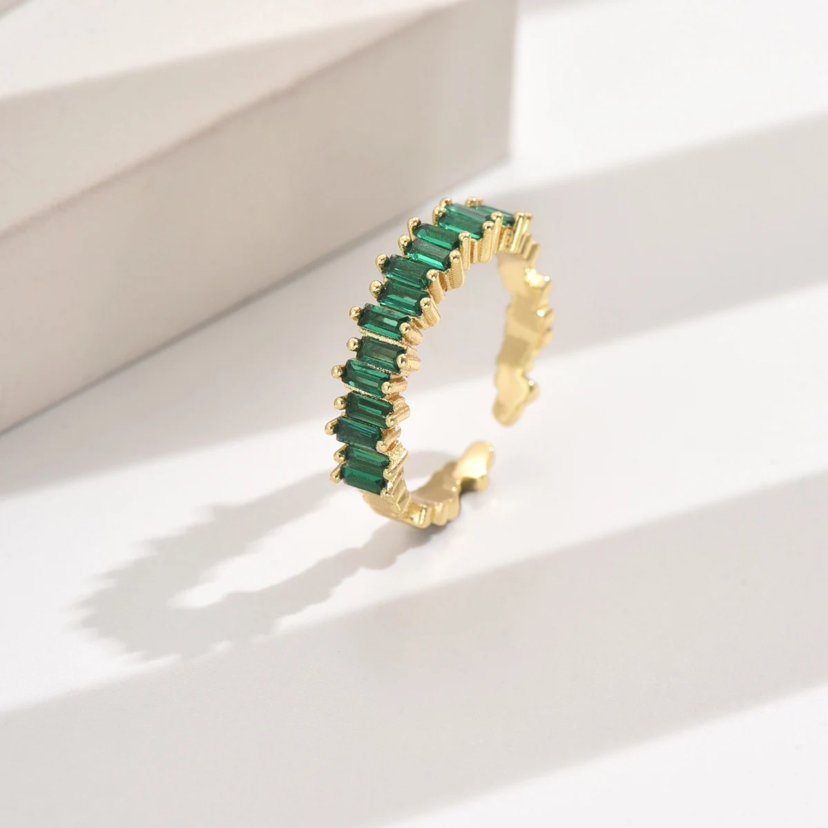 Poulisa Женские Модные Медные Кольца С Искусственным Фианитом Уникальные