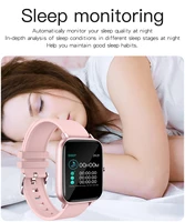 new smart watch 2021 women men blood pressure monitor fitness tracker waterproof smartwatch p6 watch for xiaomi ios smart clock