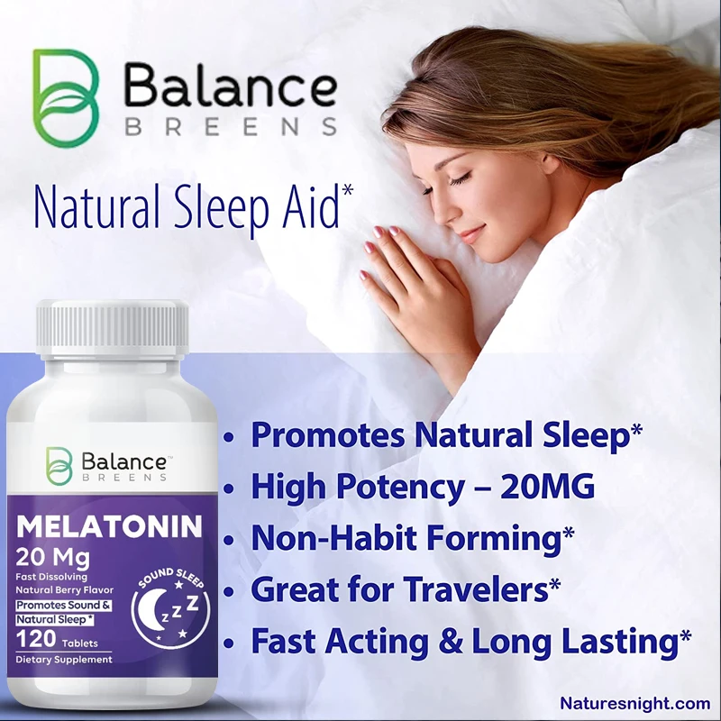 

Melatonin, improve insomnia, relieve stress, promote sleep, enhance immunity, safe and effective, support health