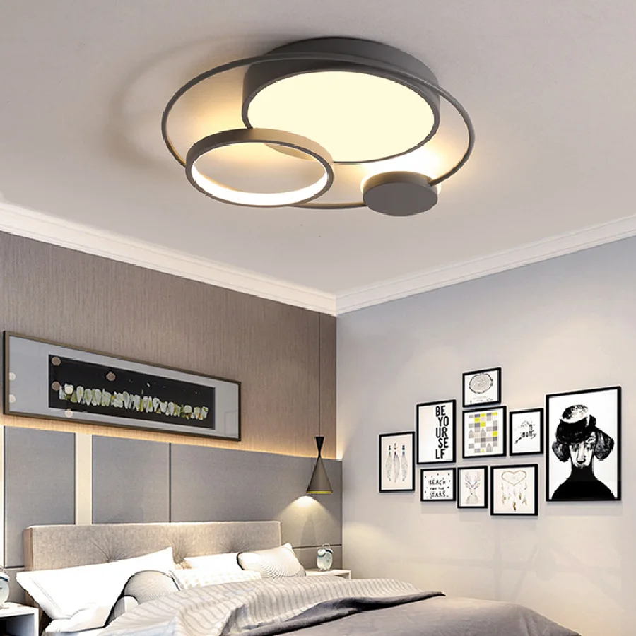 

Современные скандинавские потолочные светильники, Минималистичная креативная лампа для гостиной, спальни, обеденного стола, украшение сал...