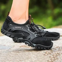 trekking wading shoes for men hiking professional non slip shoes summer breathable male quick dry water shoes