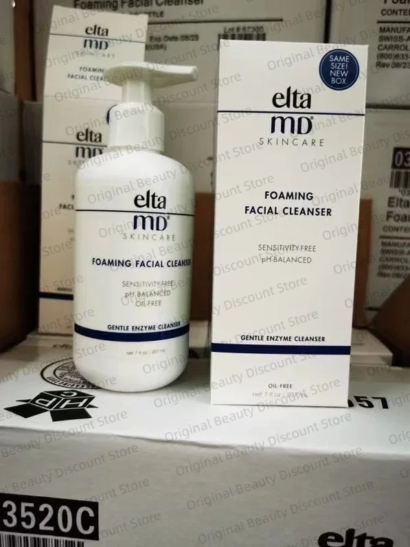 

Original Elta MD Amino Acid Foaming Cleanser 207ml Deep Cleansing Gentle Makeup Remover Oil Control Refreshing Exfoliating Cream