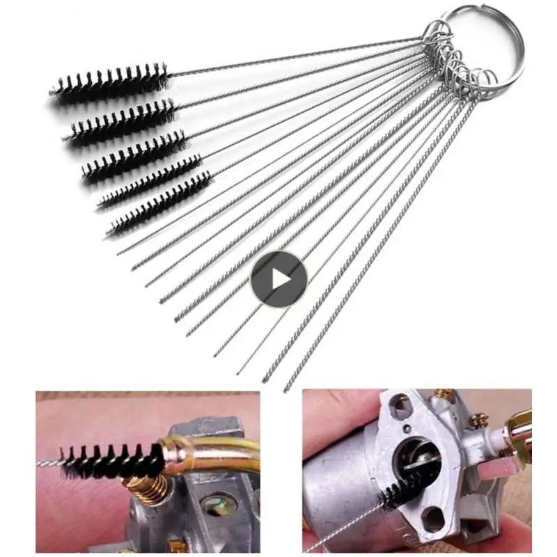 

Multifunctional Carburetor Nozzles Welder Carb Chainsaw Remove Cleaning Needles Brushes Universal Carburetor Carbon Dirt Jet