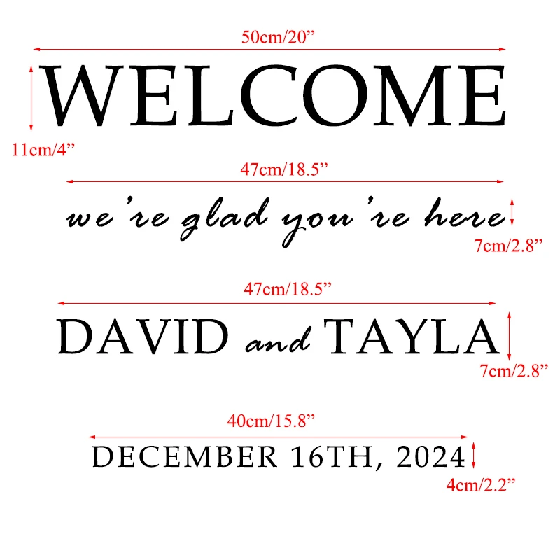 Пользовательская наклейка для цветочной коробки приветственная вывеска