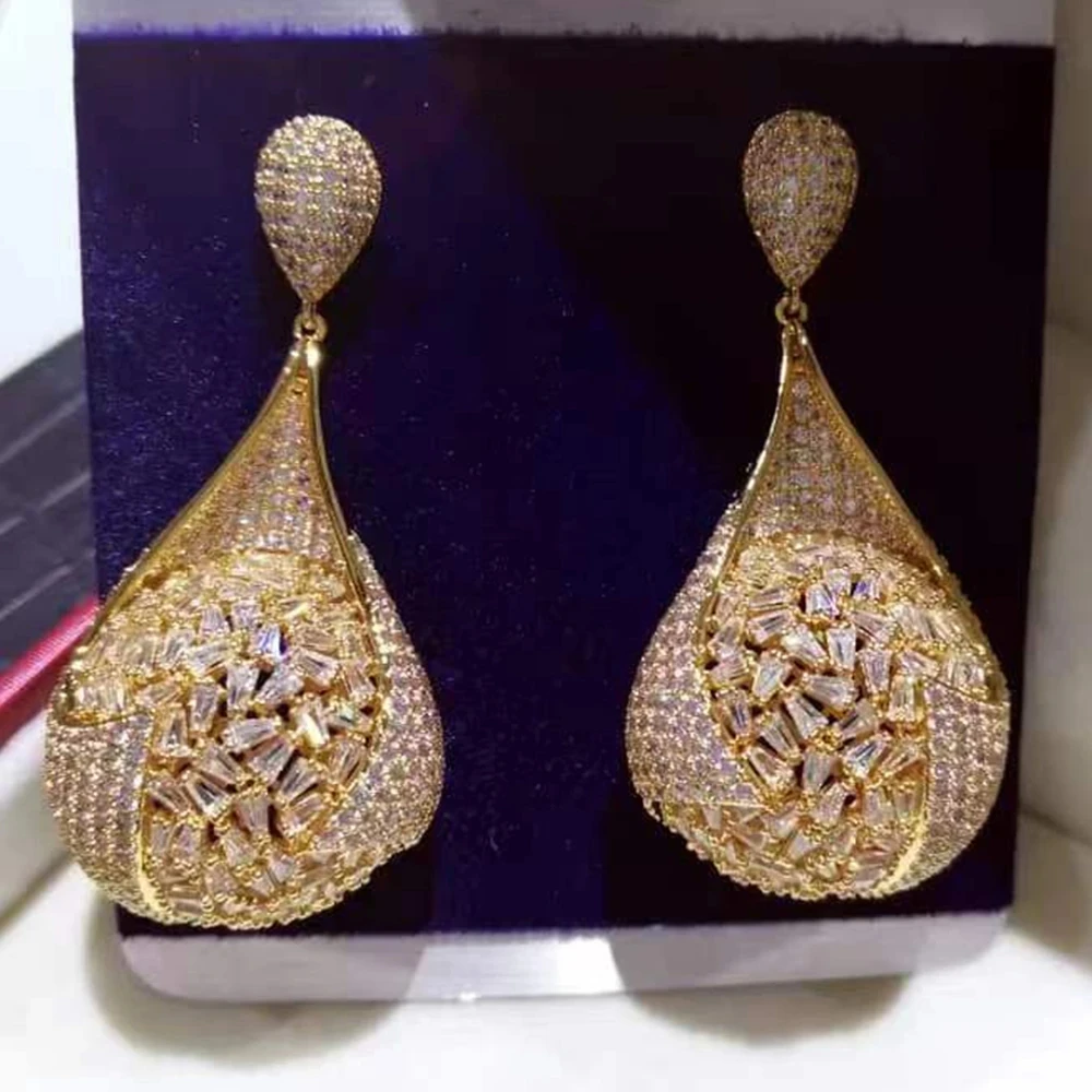 

Missvikki Natural Emerald Earrings Drop Earrings Authentic Wedding Party 2023 NEW Original Top Shiny Jewelry High Quality