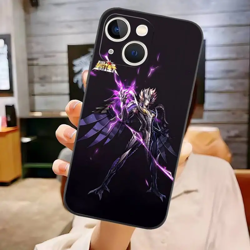 Bandai золотой чехол Saint Seiya для IPhone Apple 11 14 13 12 Pro Max Mini Xs X Xr 7 8 6 6s Plus Se 2020 |