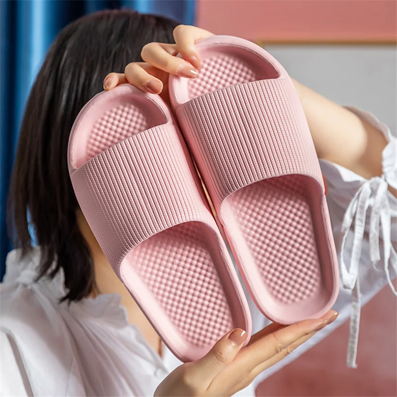 

Shoes Women Slippers Fashion Floor Cloud Slipper Lightweight Thick Platform Unisex Best Female Zapatos De Mujer Footwear