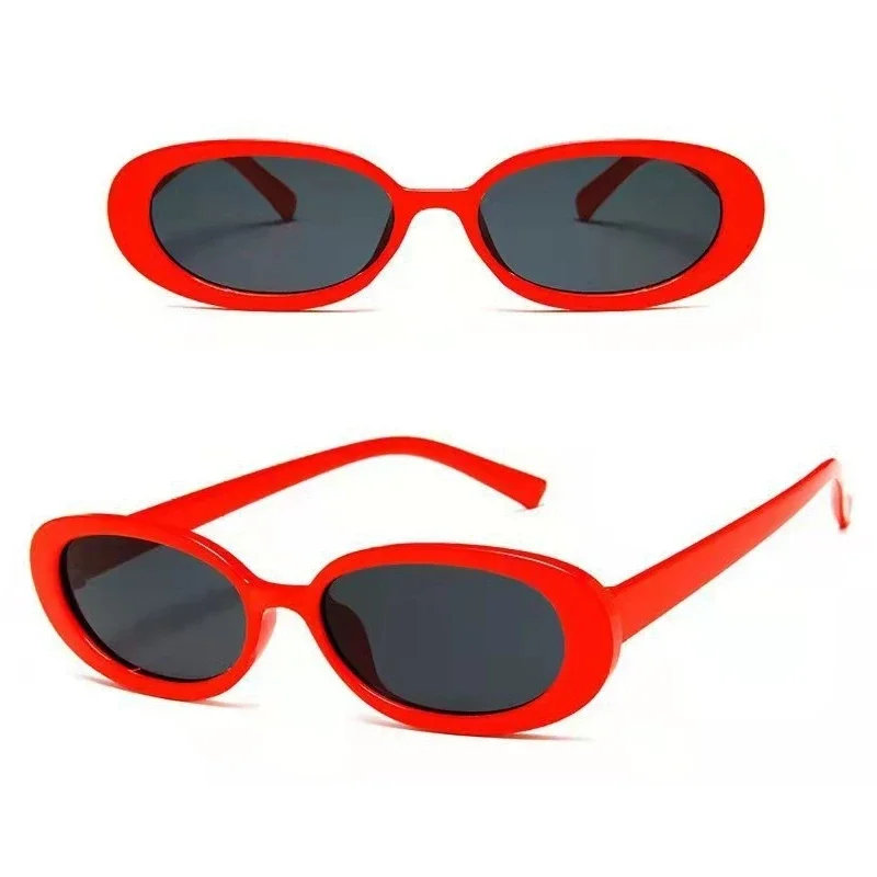 Модные поляризационные солнцезащитные очки для женщин с защитой UV400 в овальной